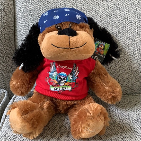 bret michaels stuffed dog